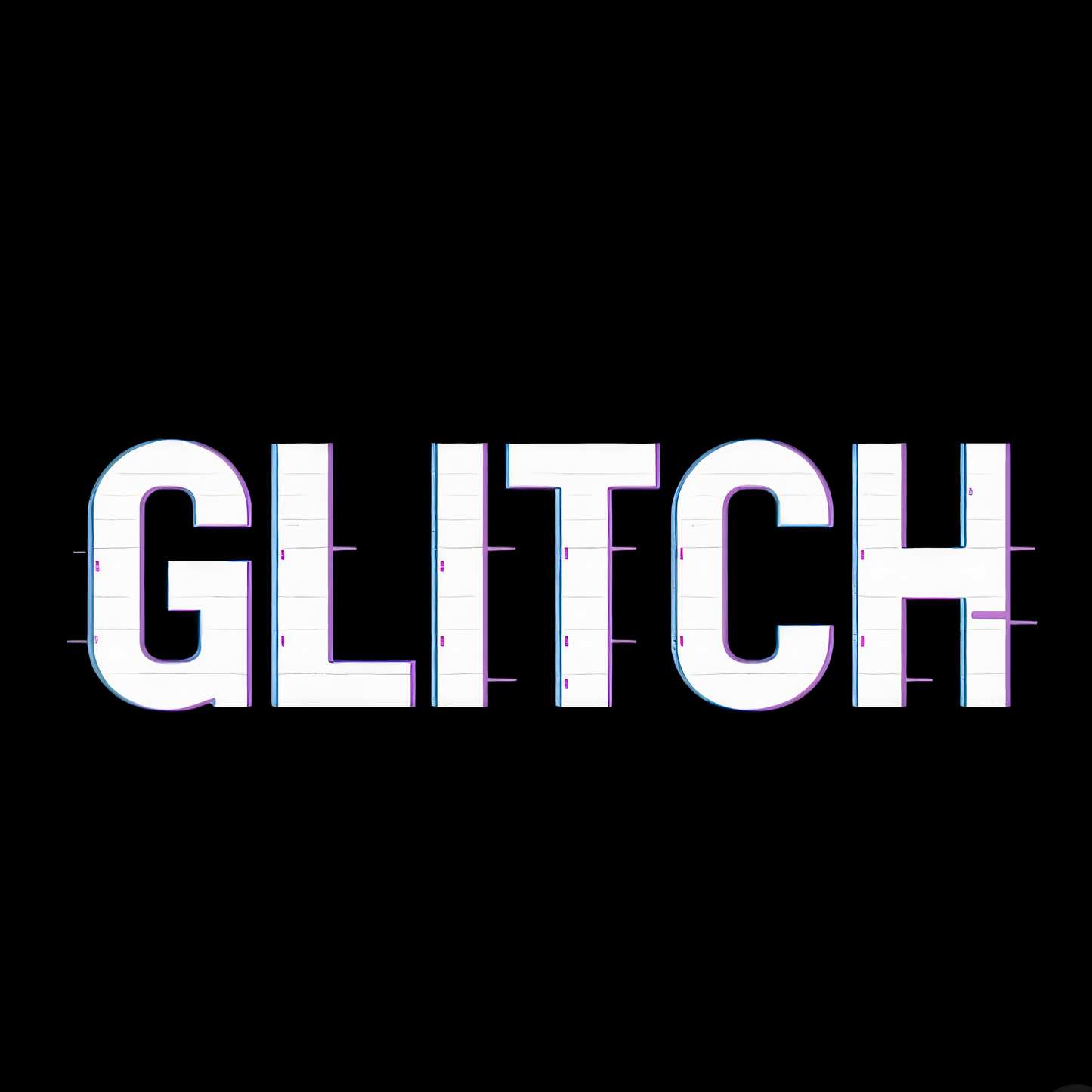 Glitch - Canvas Art Print