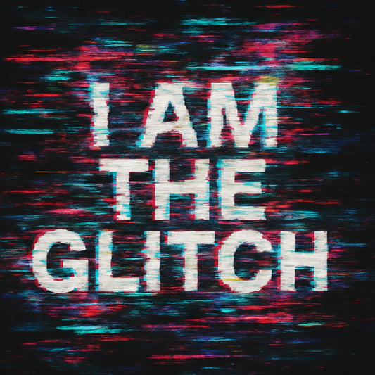 I Am The Glitch - Canvas Art Print