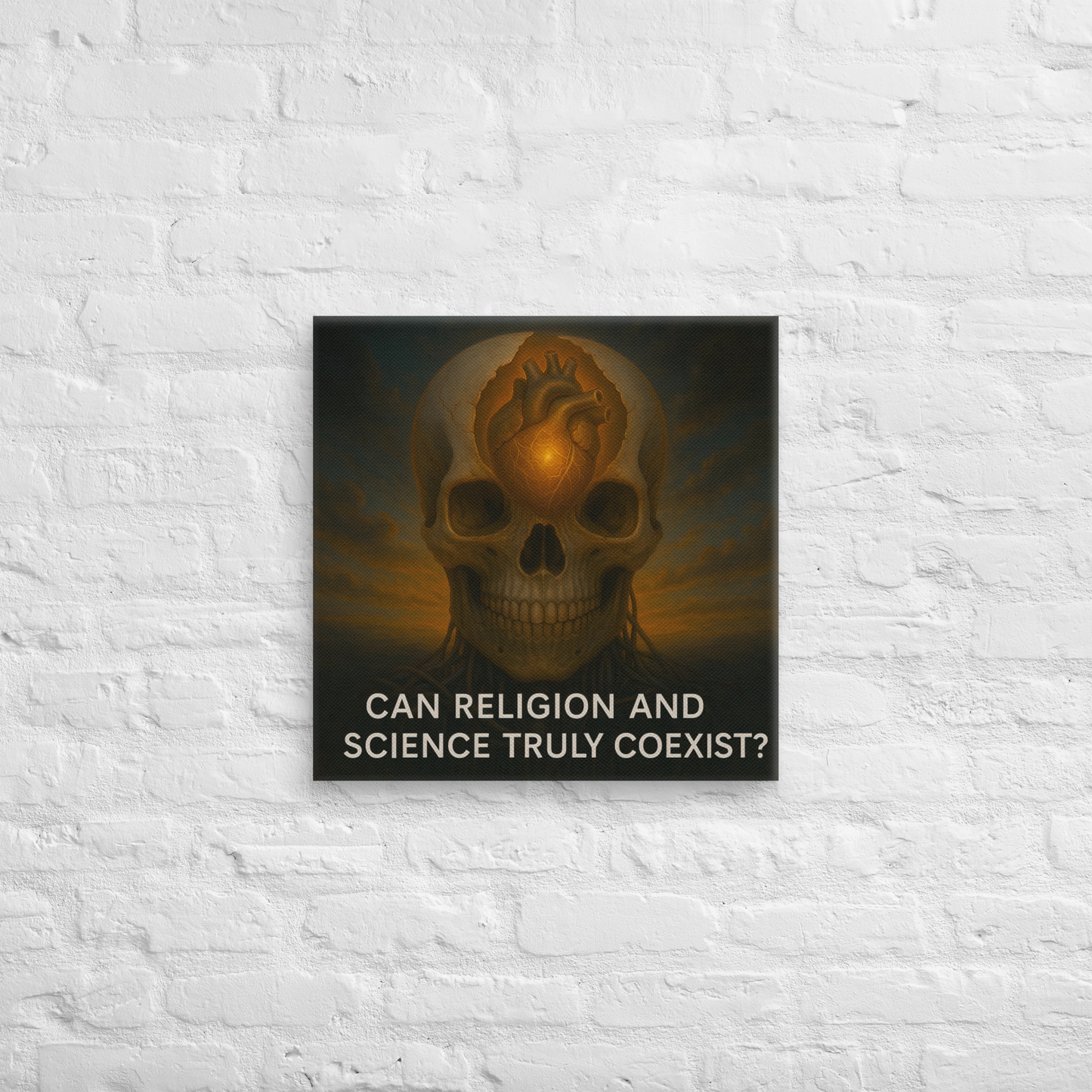 Science and Religion - Canvas Art Print