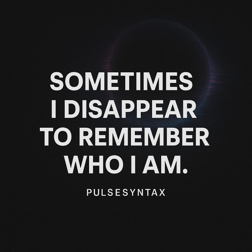 Disappear to Remember - Canvas Art Print