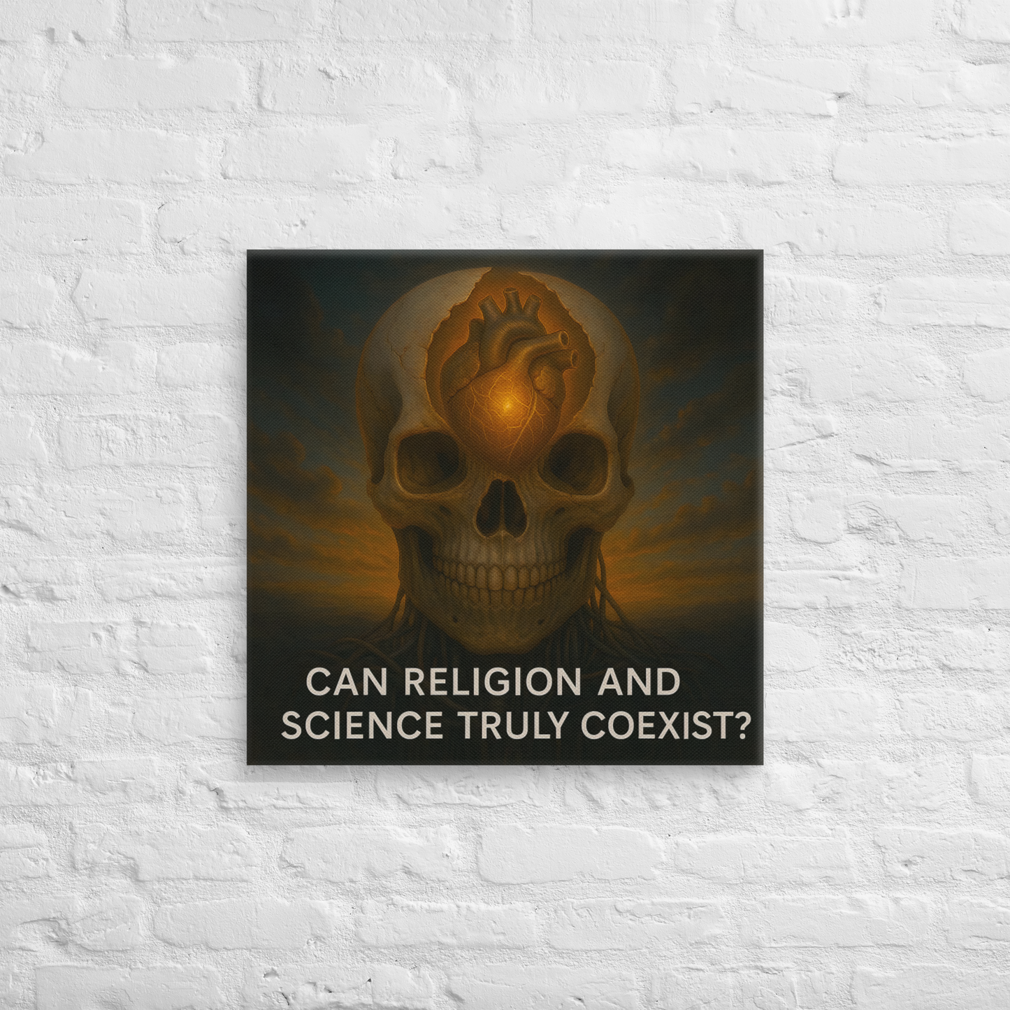 Science and Religion - Canvas Art Print