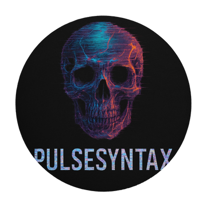 PulseSyntax - Round Mouse Pad