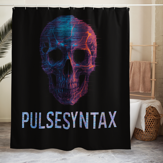 PulseSyntax - Shower Curtain